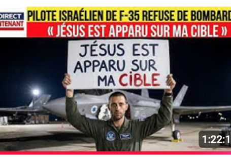 jésus est apparu sur ma cible